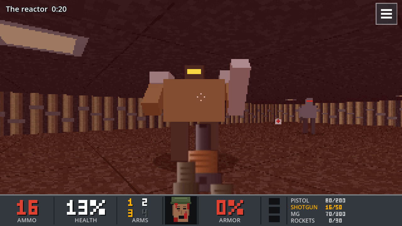 Capture d’écran du jeu bunker