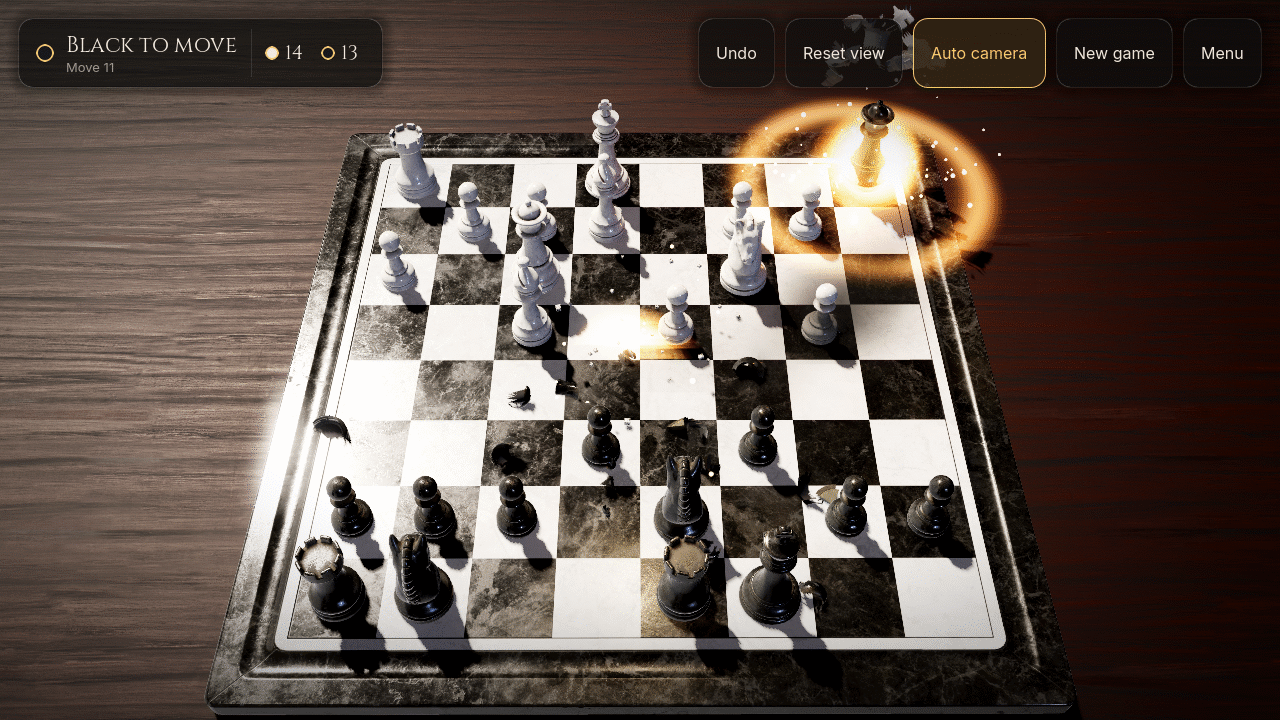 Capture d’écran du jeu chess