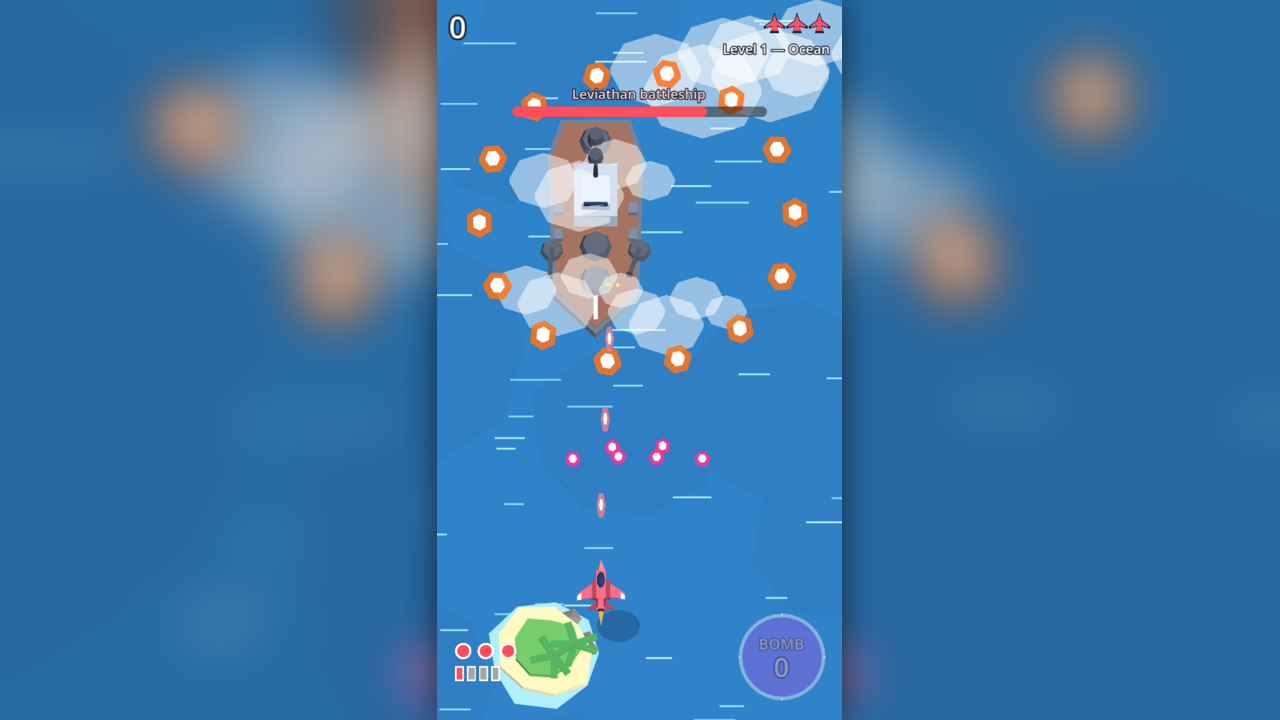Capture d’écran du jeu skyfire